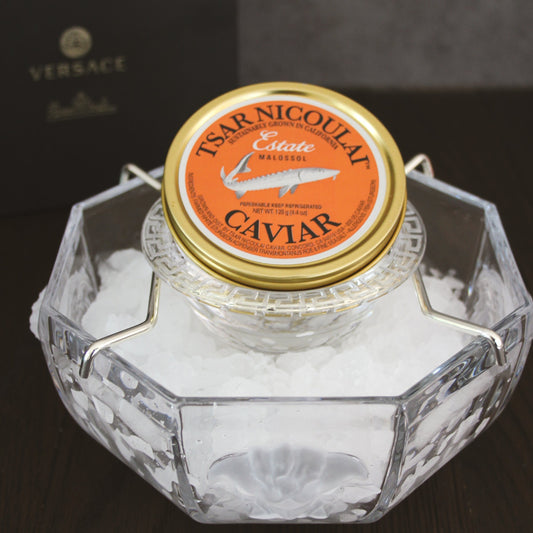 Versace Medusa Caviar Bowl