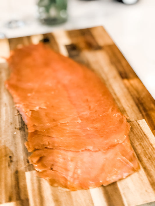 House Crafted Cold Smoked Salmon
