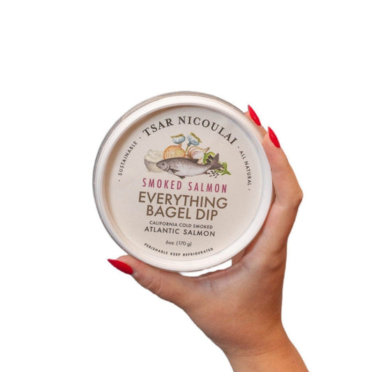 6oz Smoked Salmon Everything Bagel Dip