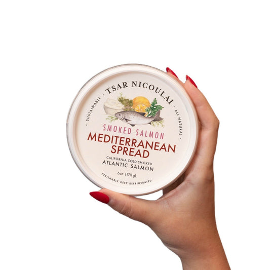 6oz Smoked Salmon Mediterranean Spread