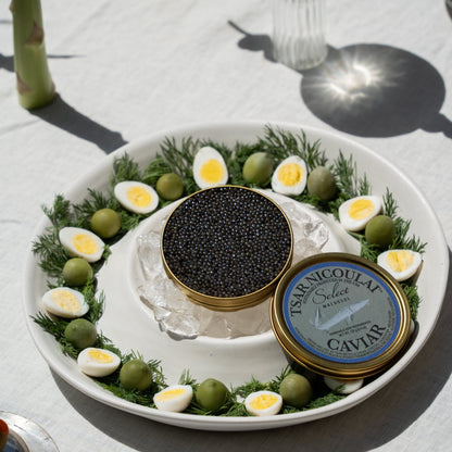 Ceramic Caviar Server