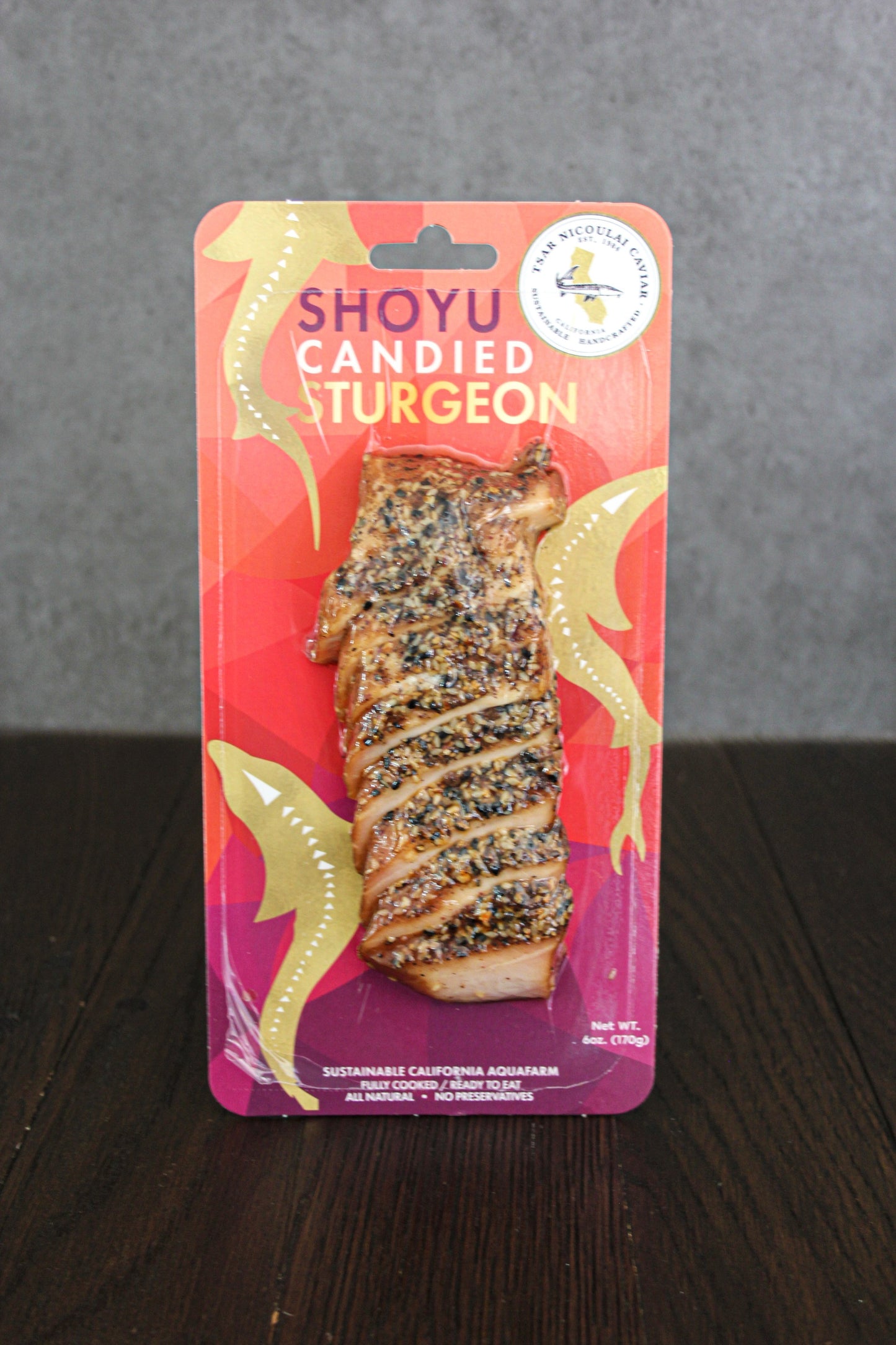 6oz Shoyu Candied Sturgeon