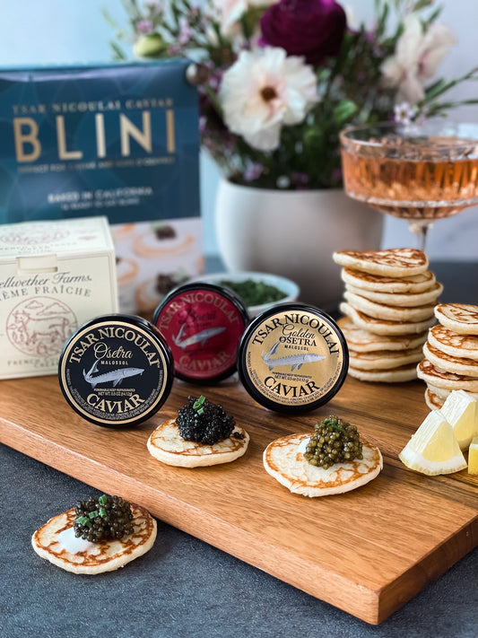 The Traveler Caviar Flight