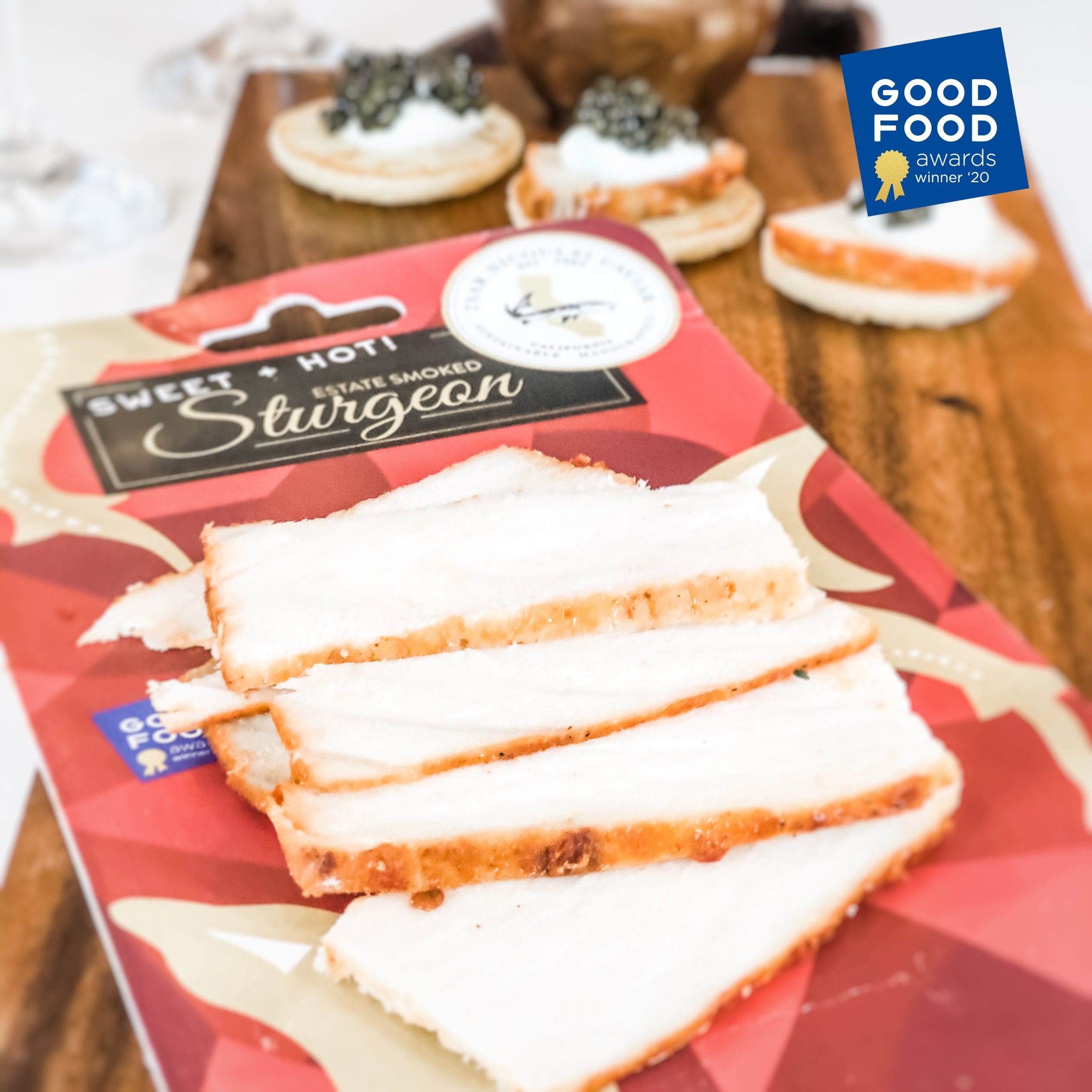 Smoked Sturgeon Rillettes Award-Winning Sweet 'n' Hot Smoked Sturgeon – tsar-nicoulai