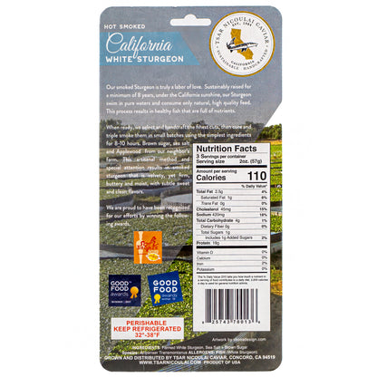 6oz Tsar Smoked Sturgeon
