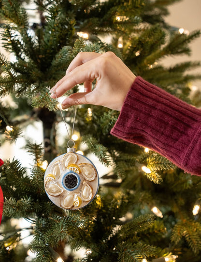 Oyster & Caviar Ornament