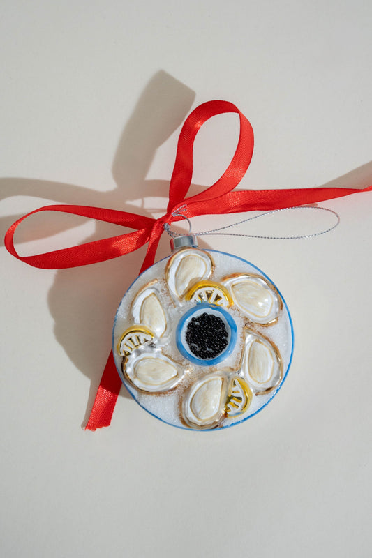 Oyster & Caviar Ornament