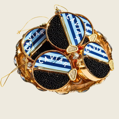 Golden Caviar Ornament