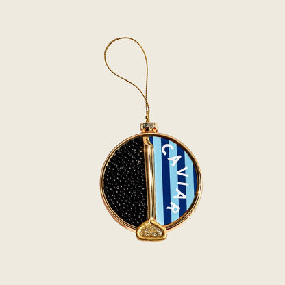 Golden Caviar Ornament