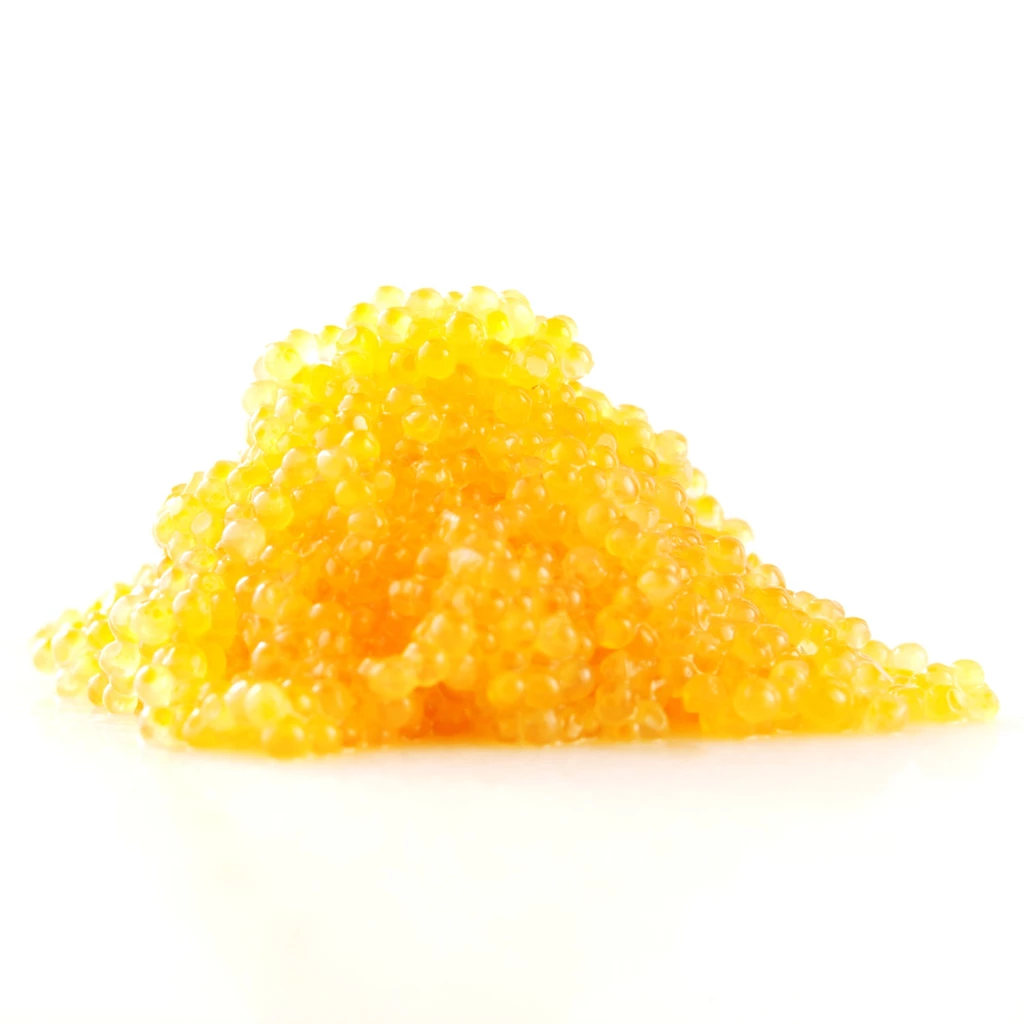 Fresh White Fish Roe Ginger Whitefish Roe: Fresh Hawaiian Flavor – Tsar Nicoulai Caviar