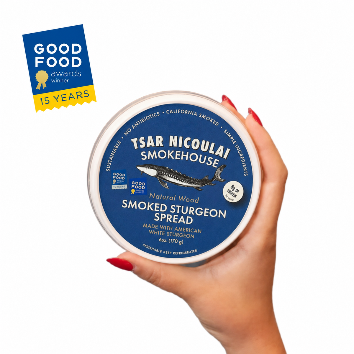 6oz Smoked Sturgeon Pate